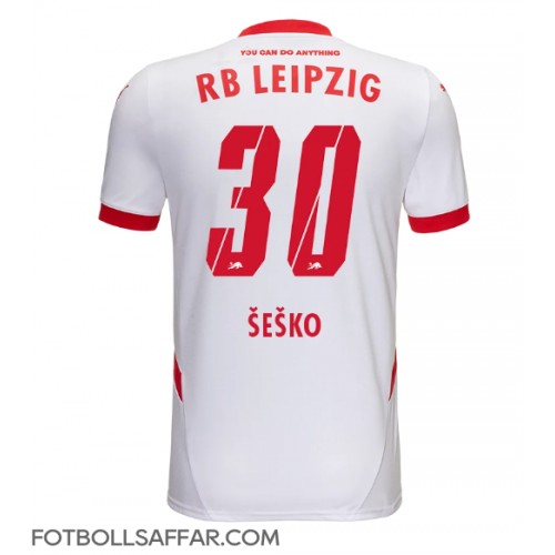 RB Leipzig Benjamin Sesko #30 Hemmatröja 2024-25 Kortärmad